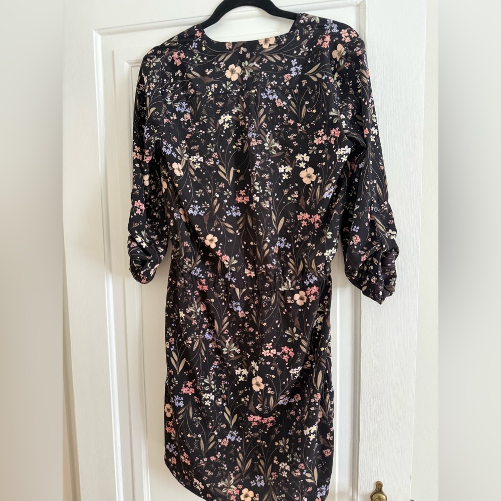 Joe fresh Floral Black Dress - Picture 10 of 12